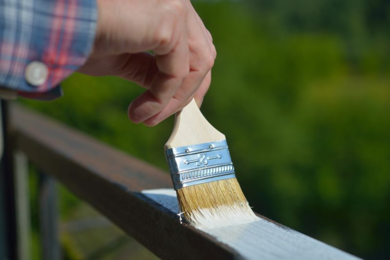 Interior Railing Painting